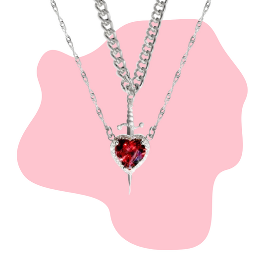 Conjunto Corazón y Espada
